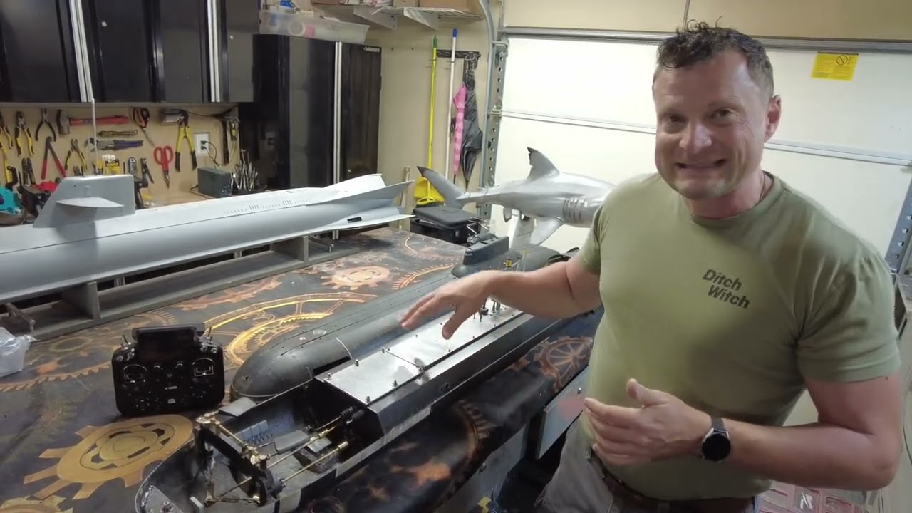 Tour a Giant RC Typhoon Submarine with the RCSubGuy