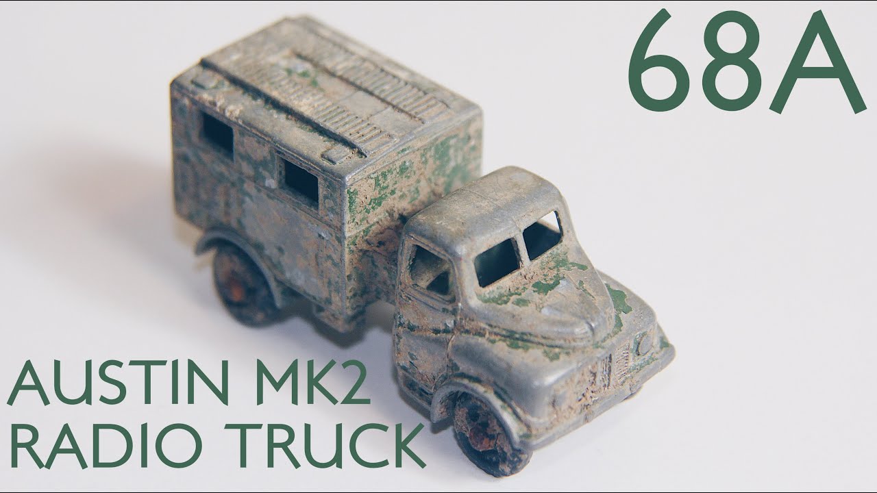 MATCHBOX restoration: No. 68A Austin Mk2 Radio Truck - DIECASTRESTOS