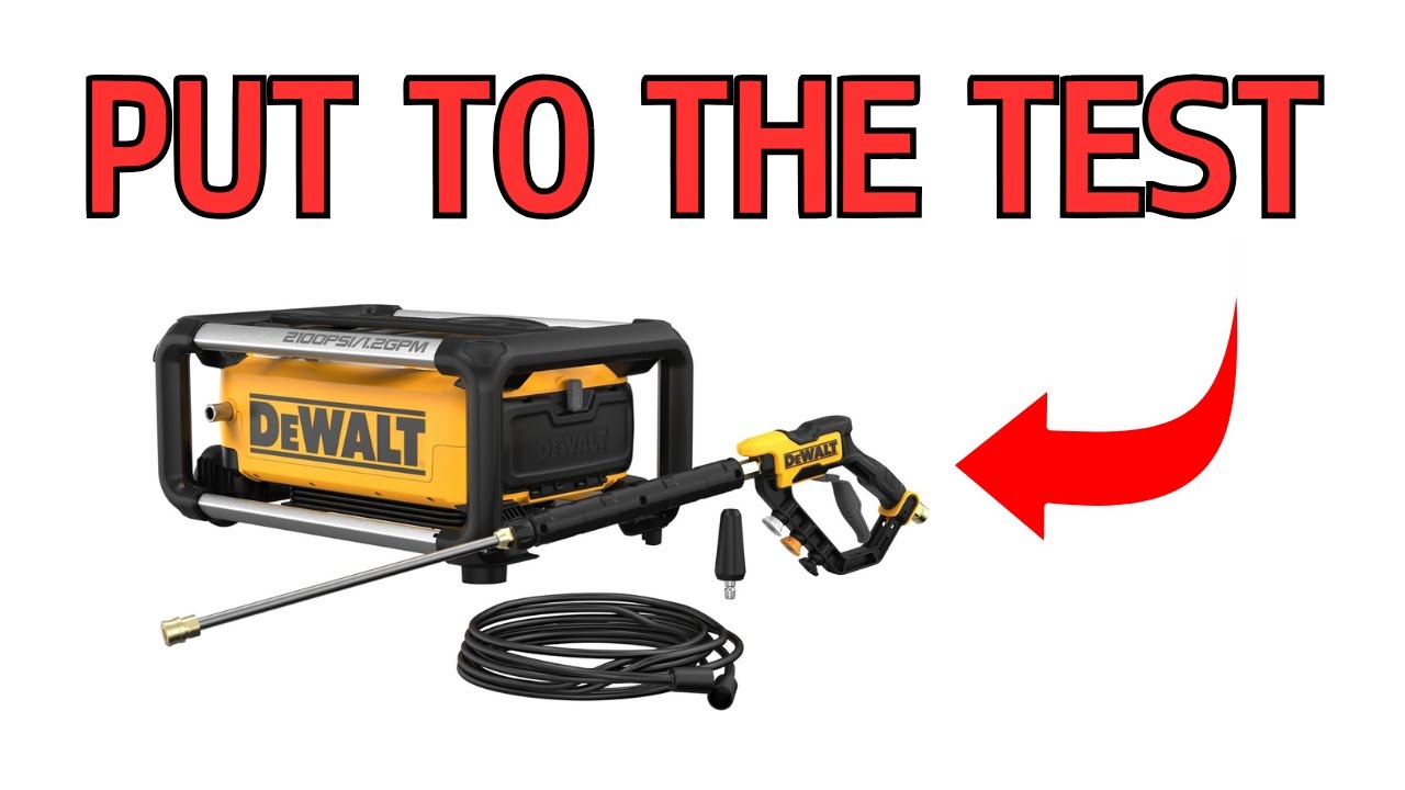 Действительно ли электрическая моечная машина Dewalt 2100PSI стоит шумихи?