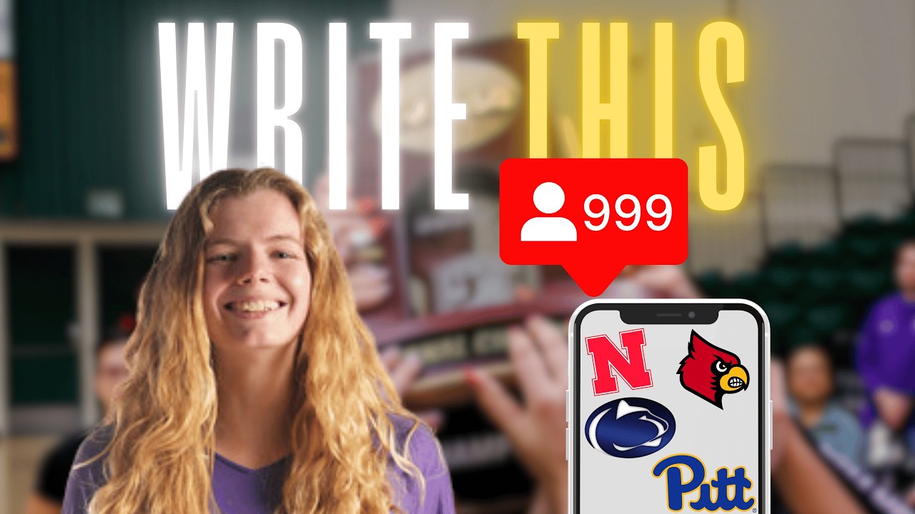 How to Write College Volleyball Recruiting Emails That ACTUALLY Get Responses