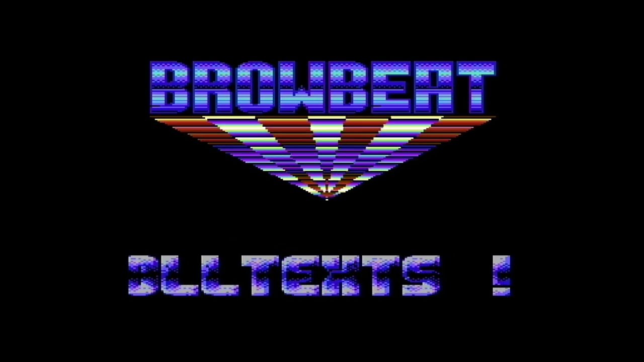 Commodore 64 demo: Browbeat - Ultimate Arts (1989)