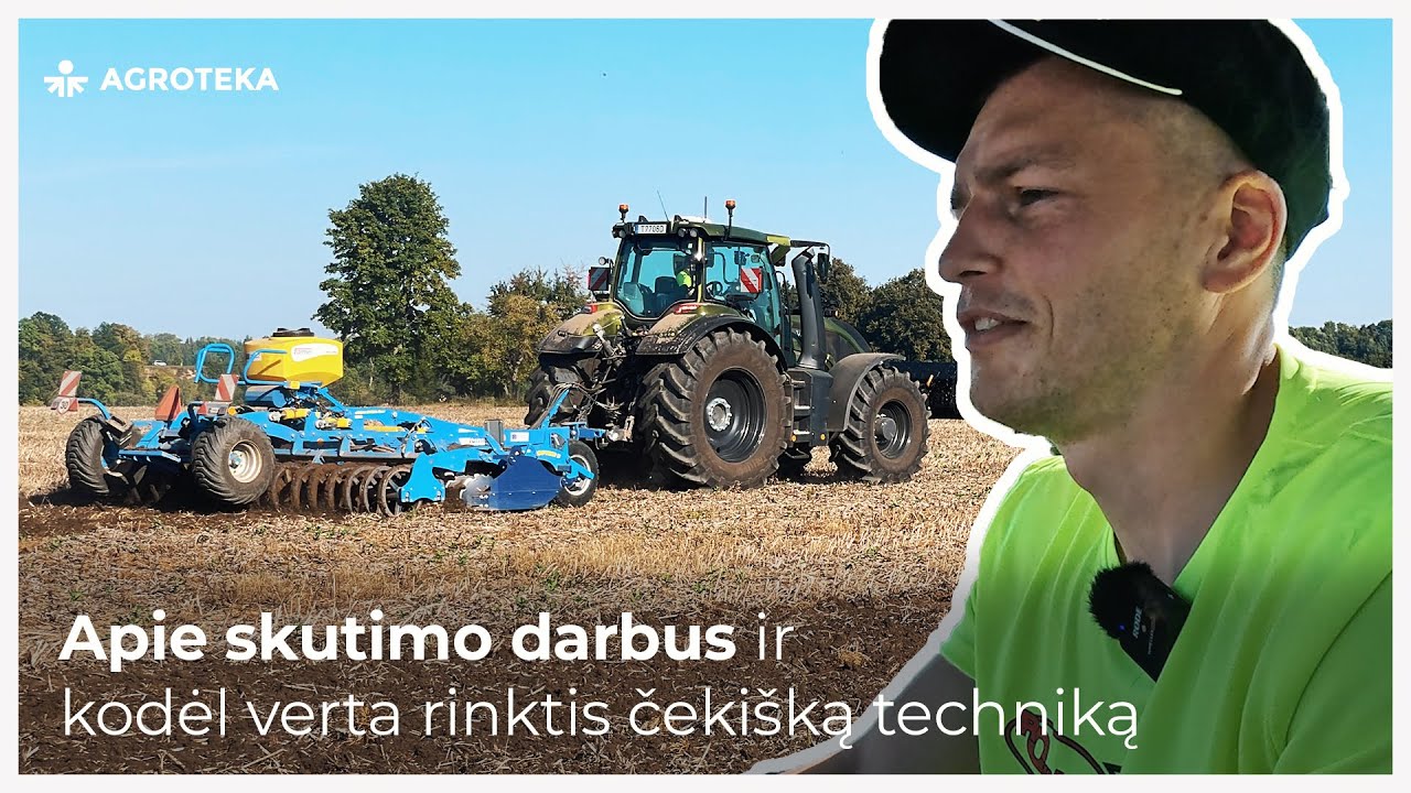 Apie skutimo darbus ir kodėl verta rinktis čekišką techniką? | Statkų ūkis 2024 || Agroteka