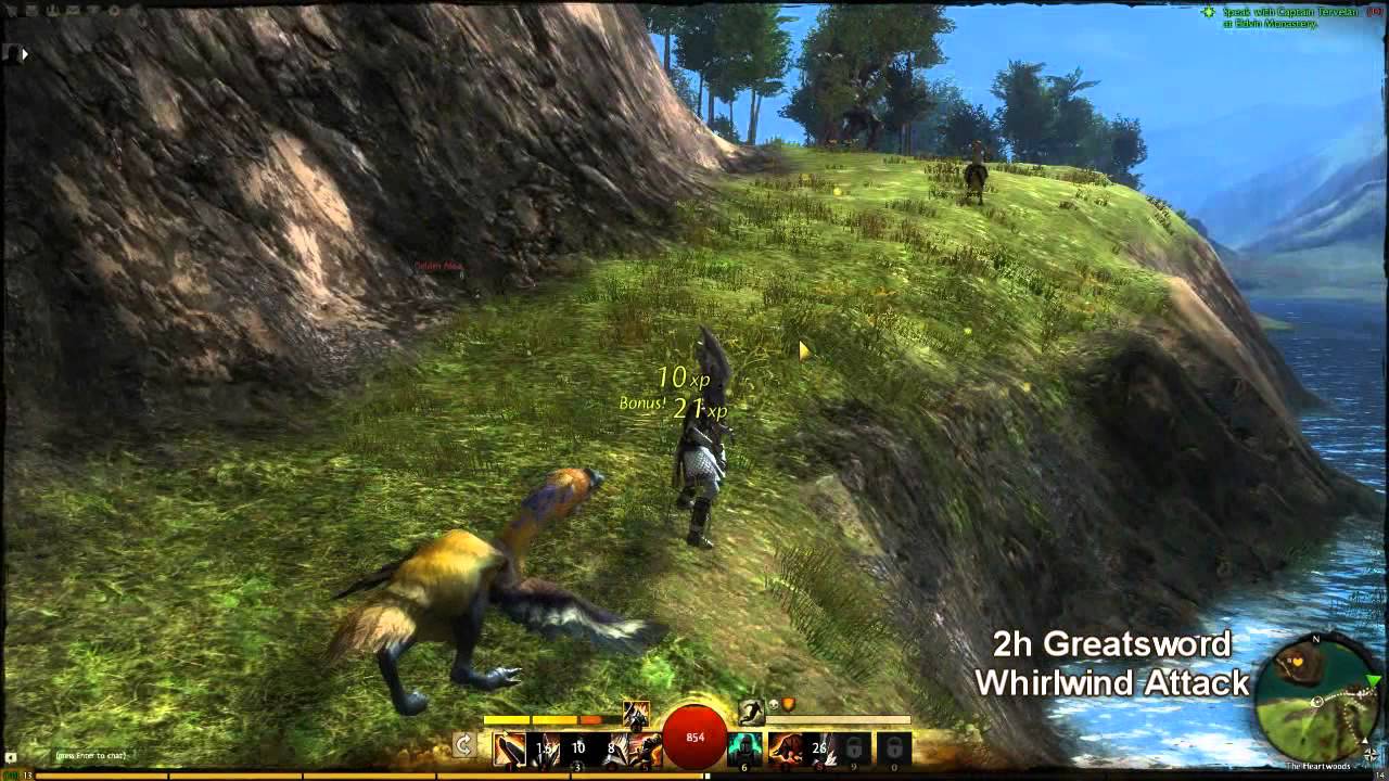 Guild Wars 2 - Warrior Profession Weapon Skills Animations