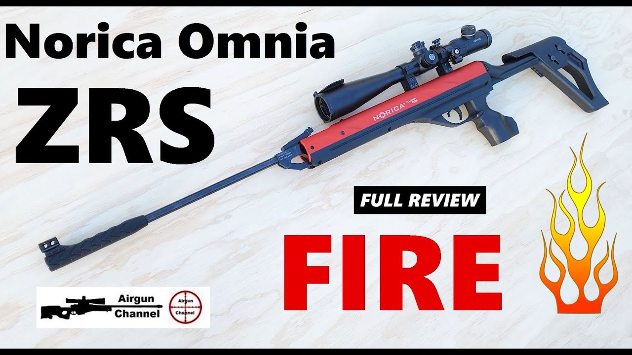 Обзор пневматической винтовки Norica (FIRE) Omnia ZRS Zero-Recoil Break Barrel в калибре .22