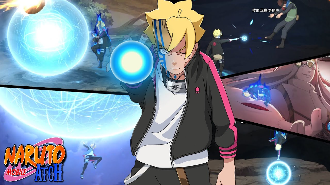 Naruto Mobile - สอนเล่น Boruto Uzumaki [Momoshiki Form] แบบละเอียด