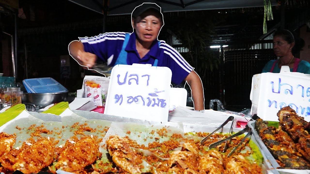 Thai Street Food Night Market Tour. Krabi Thursday Night Market. Street Food in Thailand Guide