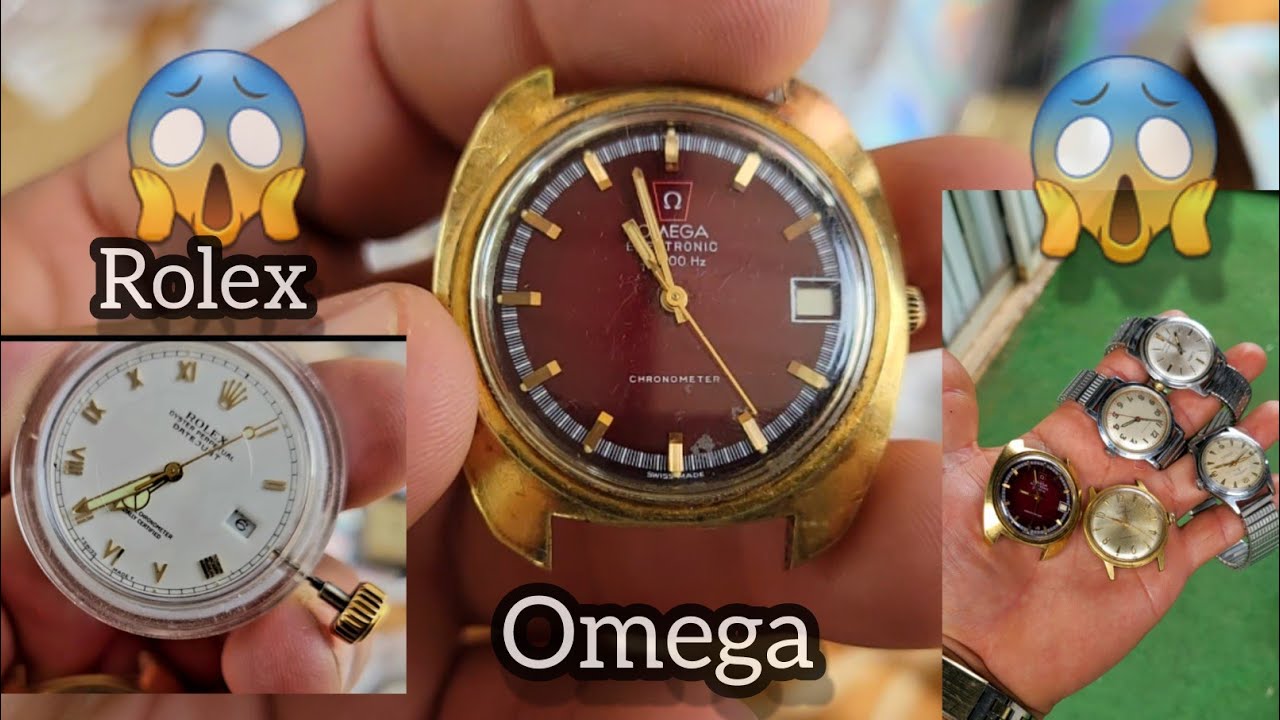 UN OMEGA Y ROLEX EN CACERÍA EN LA PULGA EN USA😱😱😱