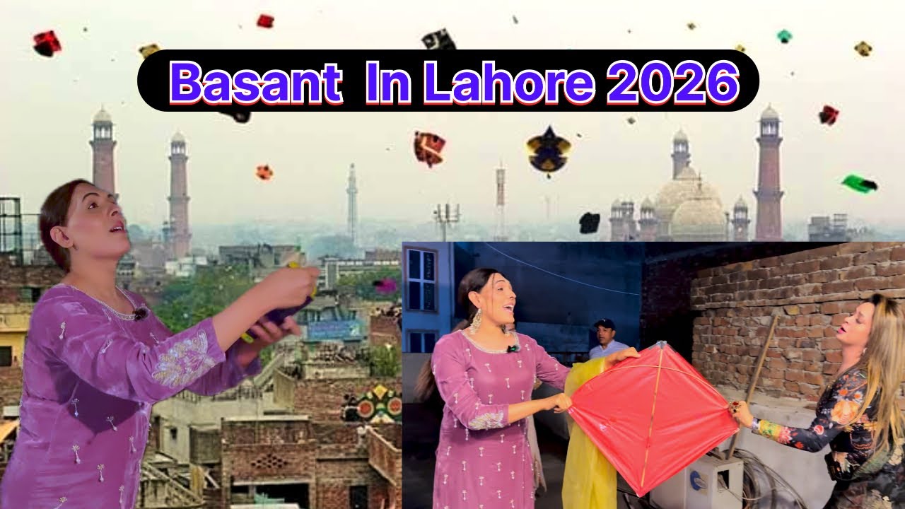 Basant in Lahore 2026 | Lahore basant | rajab but Lahore | #desivloggersavera #basant 
