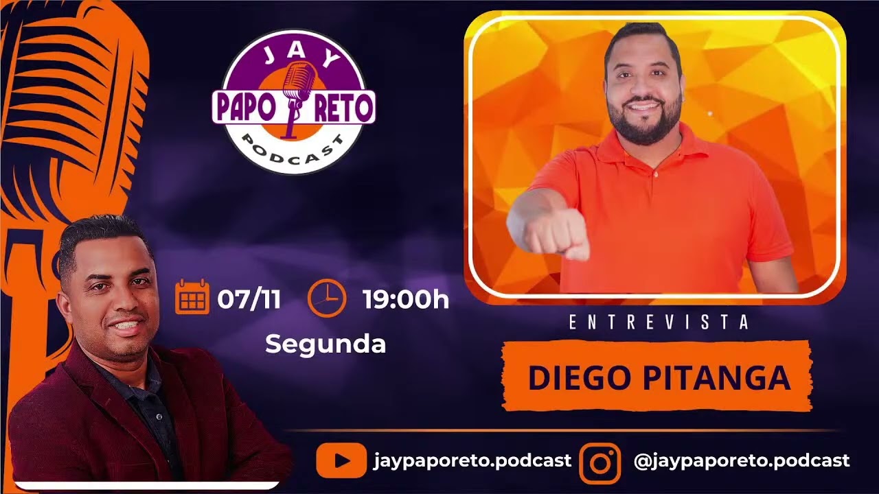 Papo Reto com Diego Pitanga #001/24