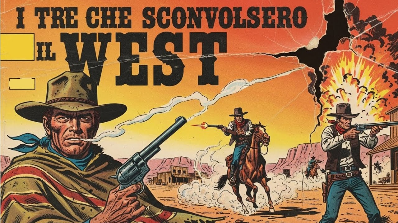 Antonio Sabato | I tre che sconvolsero il West | Watch the Full Western Comedy Movie!