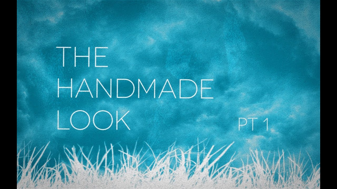 After Effects Tutorial - The Handmade Look Pt 1