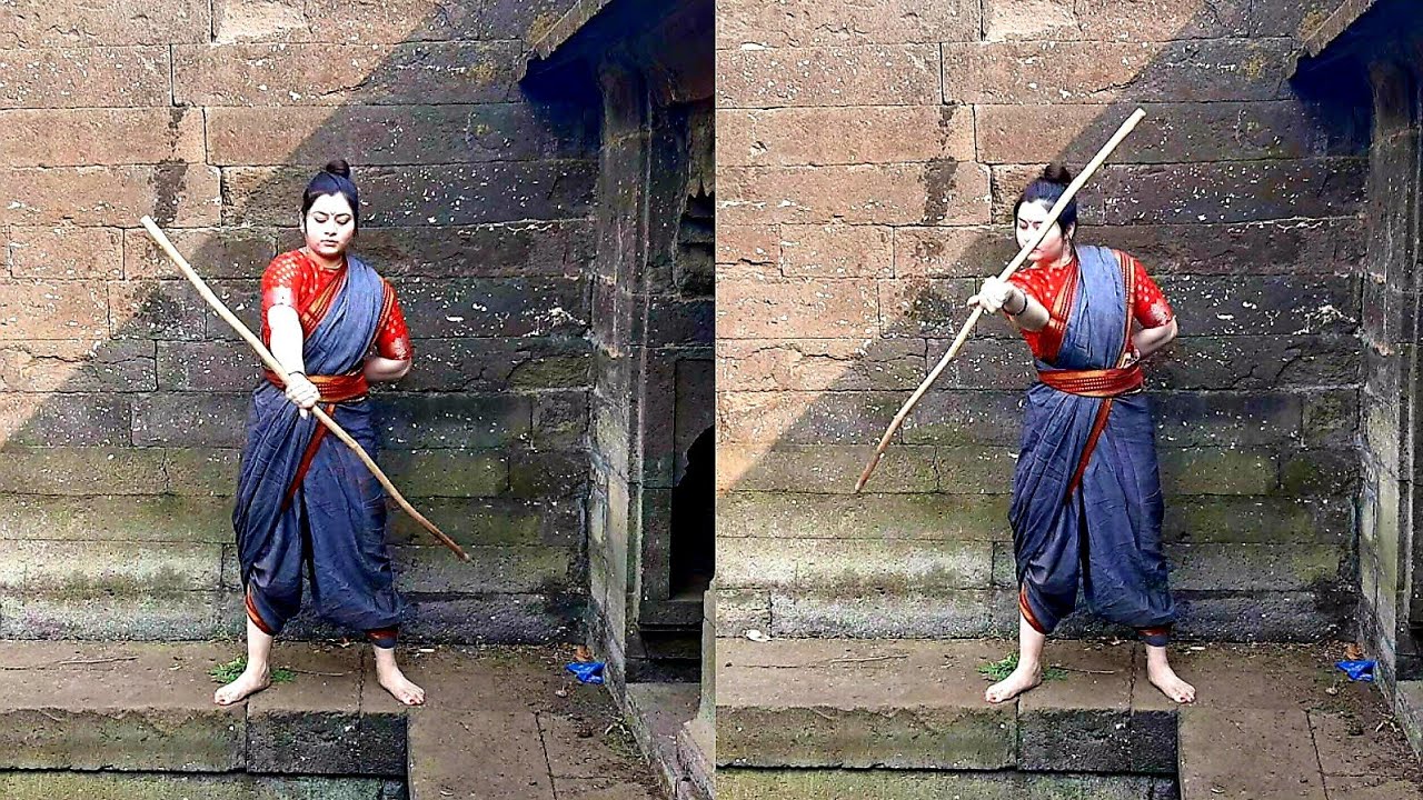 Lathi Spinning for Arm & Shoulder Strength. 3 Easy Types.
