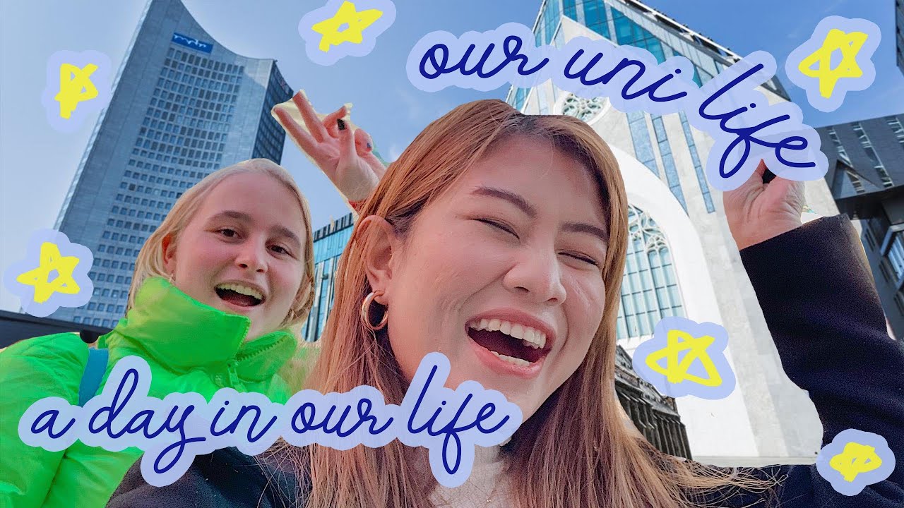 a day as an international student in a german university (auf deutsch) || Uni Life