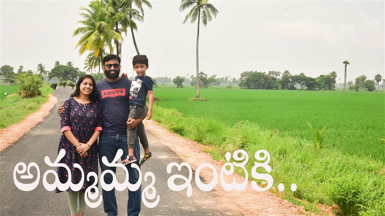 అమ్మమ్మ ఇంటికి  | UK Telugu Vlogs | India Trip