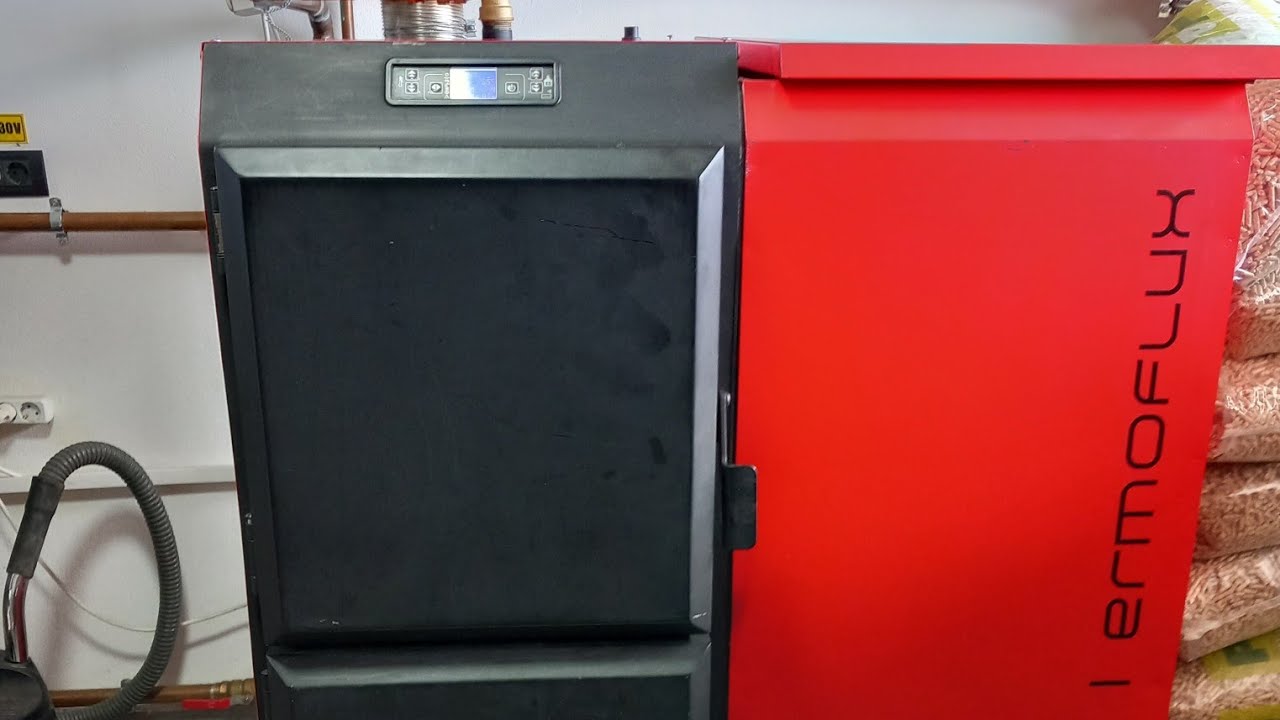 Centrala termoflux pe peleți pentru încălzit suprafețe mari