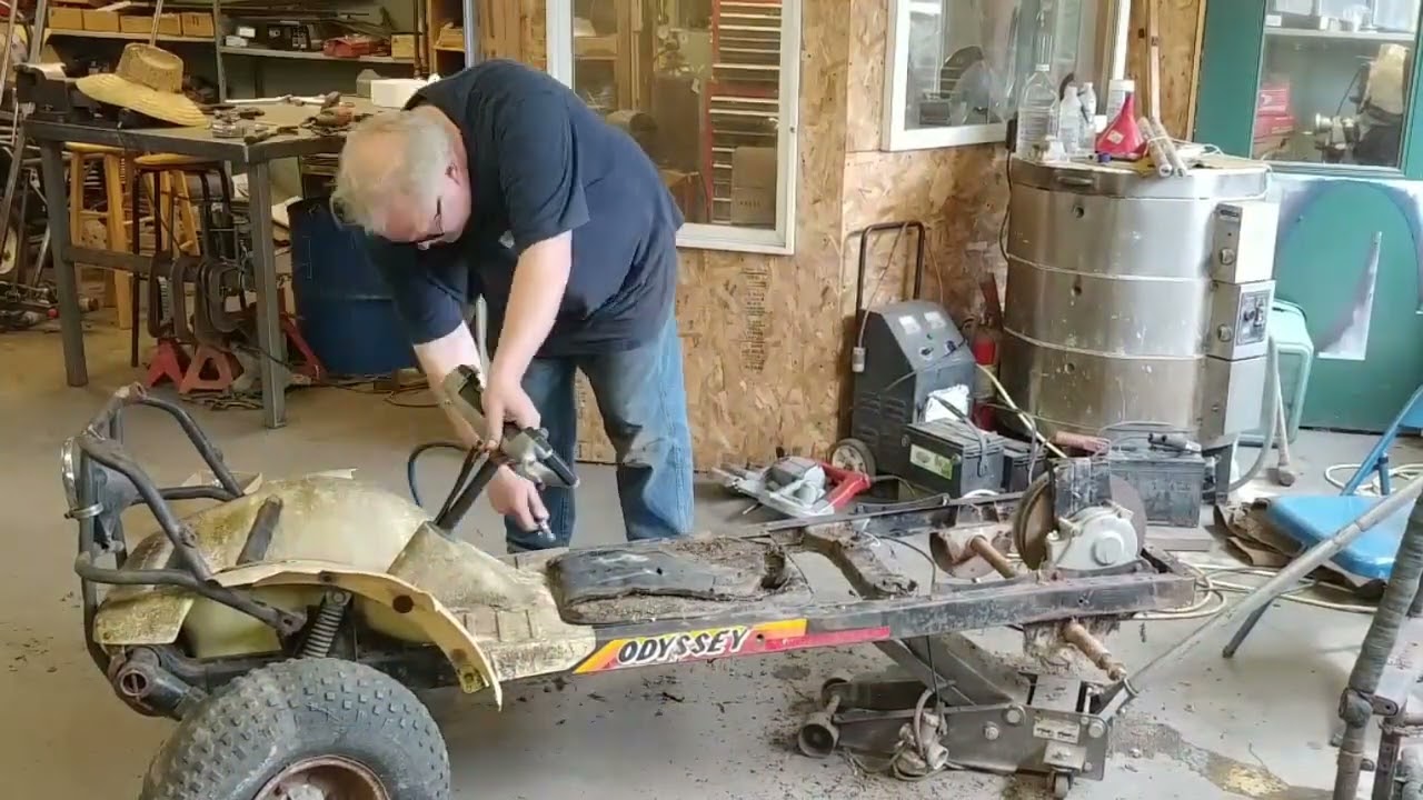 17- Honda FL250 Odyssey. Back From the Dead. Rebuild part 1