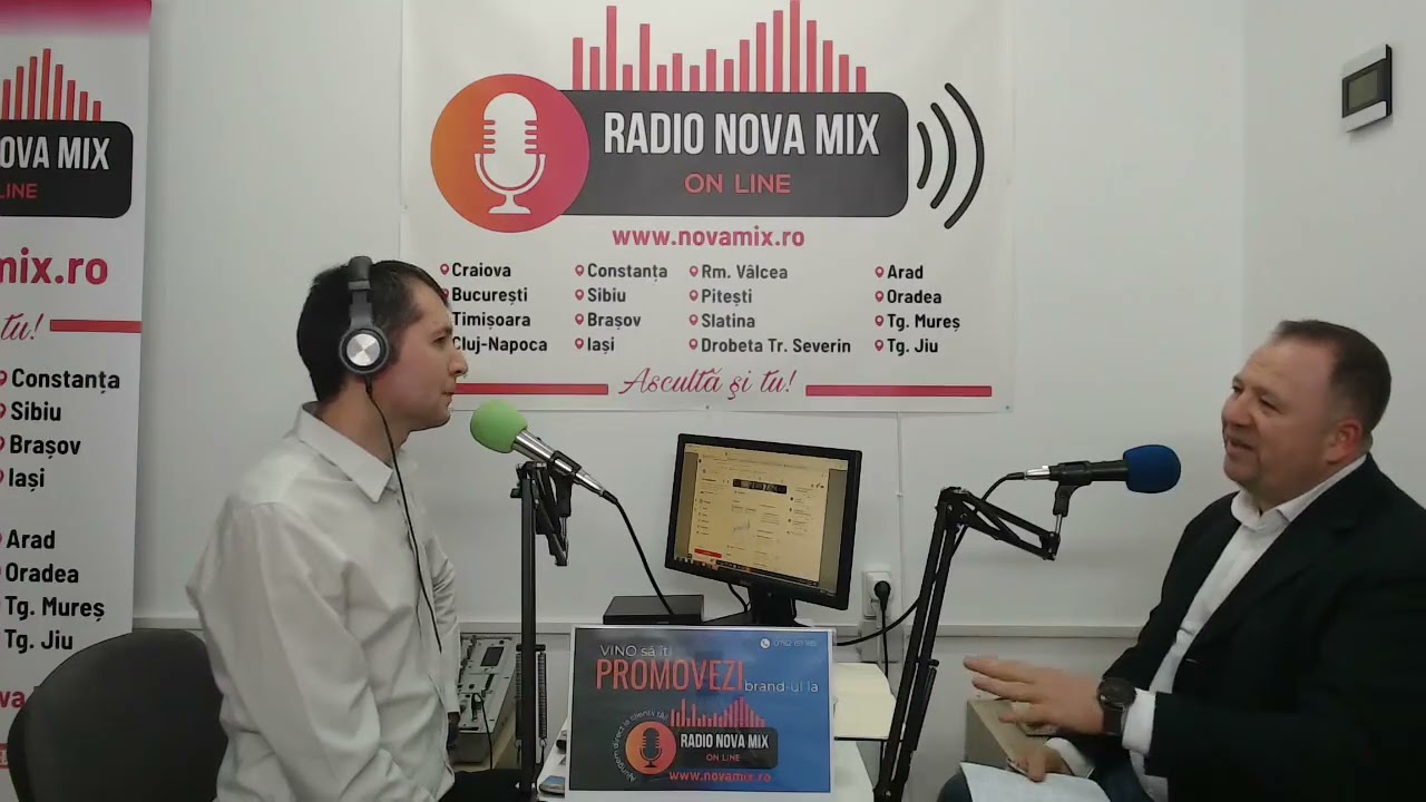 Oameni cu Viziune live cu Iulian Bogdan alături de Cosmin Corâțu, viceprimarul municipiului Craiova