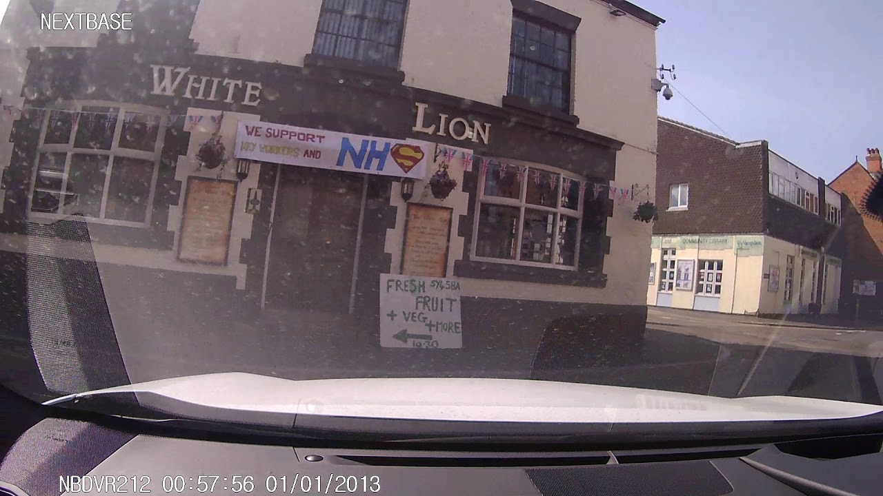 B5476 (southbound) through Wem, Shropshire. Includes brief section of B5063 High Street. 16/05/2020