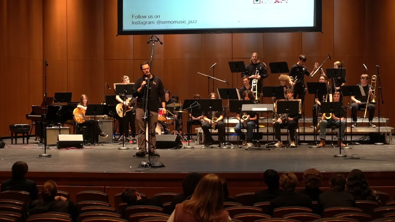Poplar Bluff Junior High and Senior High Jazz Bands at the SEMO Jazz Festival 2026