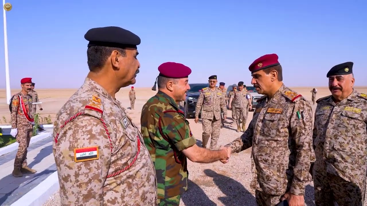 رئيس أركان الجيش يحضر ممارسة تمرين 