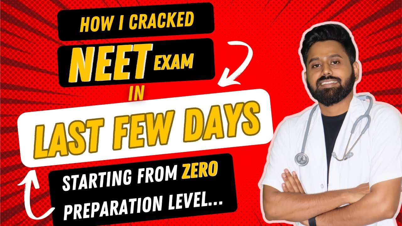 How I Cracked the NEET Exam in the Last Few Days? Ultimate Strategy For NEET 2024 🤔😱