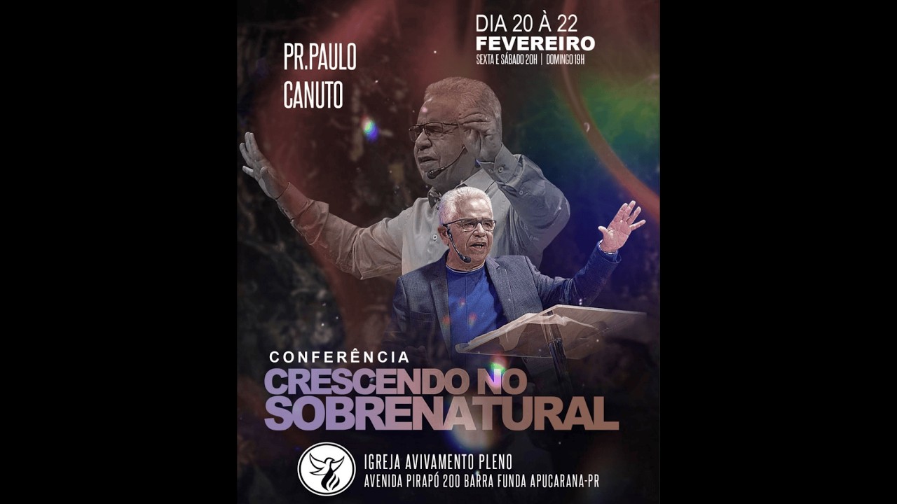 CRESCENDO NO SOBRENATURAL - PR. PAULO CANUTO