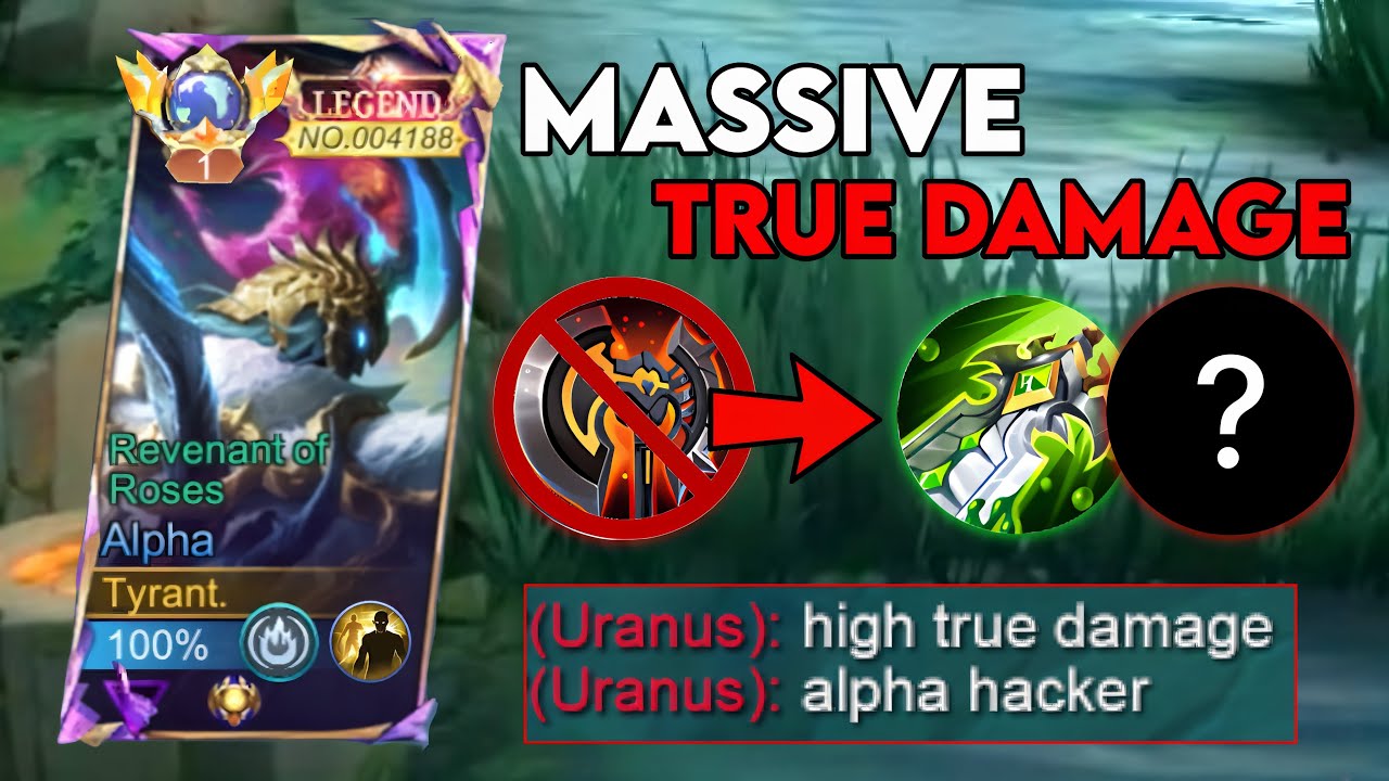 КОГДА ГЛОБАЛЬНАЯ АЛЬФА-ВЕРСИЯ ЗЛОУПОТРЕБЛЯЕТ, СОЗДАЙТЕ TRUE DAMAGE И ЭМБЛЕМУ 2025 ГОДА!!💀(надо по...