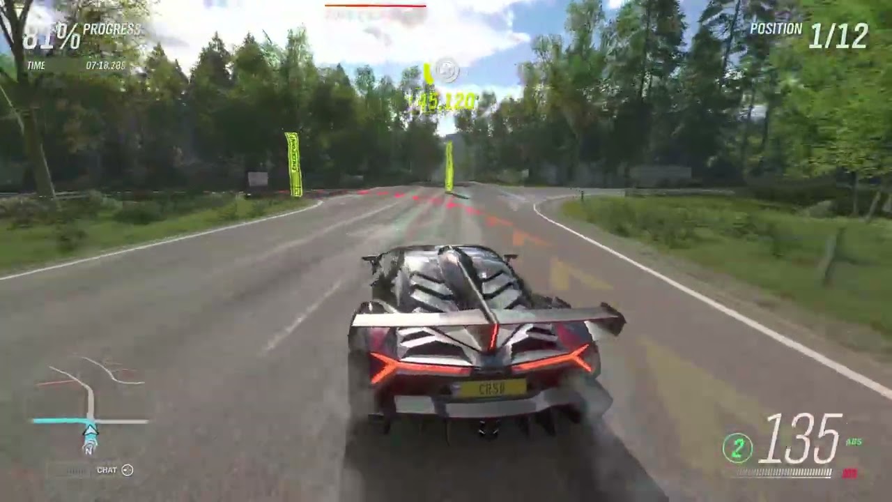 Forza Horizon 4 Gameplay / 2013 Lamborghini Veneno / 4K