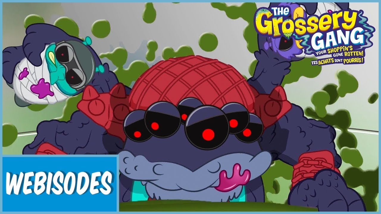 The Grossery Gang Cartoon | Gross Wall of Garbage - S04E04 | Cartoons for Kids