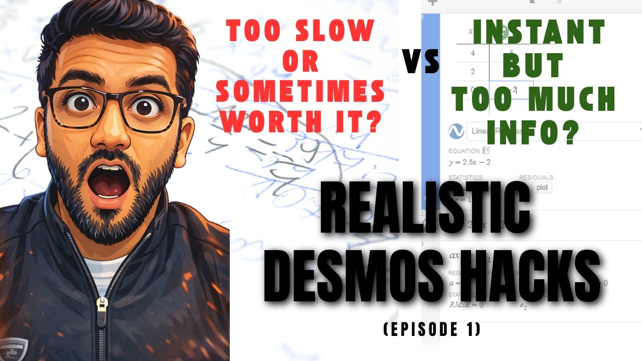 Master Linear Functions for SAT Math with Manual+DESMOS approach (Guaranteed 800 Strategy)