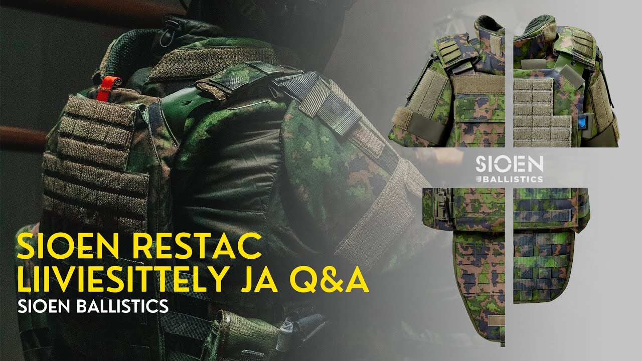 Sioen RESTAC Q&A ja liiviesittely!