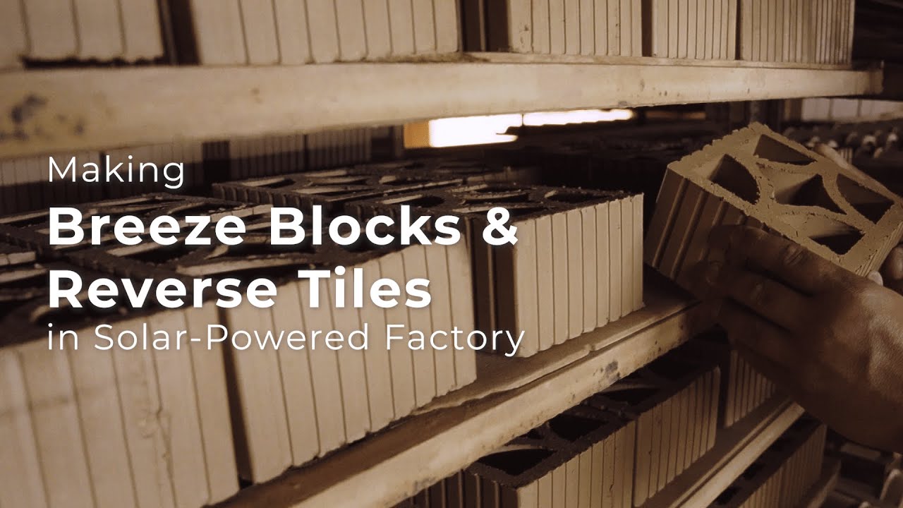 How it's Made | Breeze Blocks & Reverse Tiles in a Solar-Powered Factory | Clay Imports