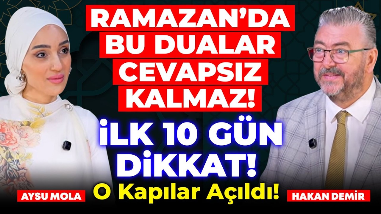 ÖNÜMÜZDEKİ 10 GÜNE DİKKAT! Köprüden Önce SON ÇIKIŞ! Bu Duaları Dilinden Düşürme! Vesveseden Kurtul! 