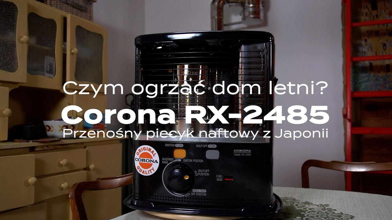 Knotowy piecyk naftowy Corna RX2485