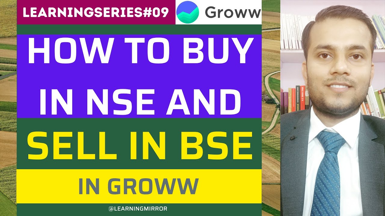 How to Buy in NSE and Sell in BSE in Groww | ग्रो से एनएसई में कैसे खरीदें और बीएसई में कैसे बेचें?