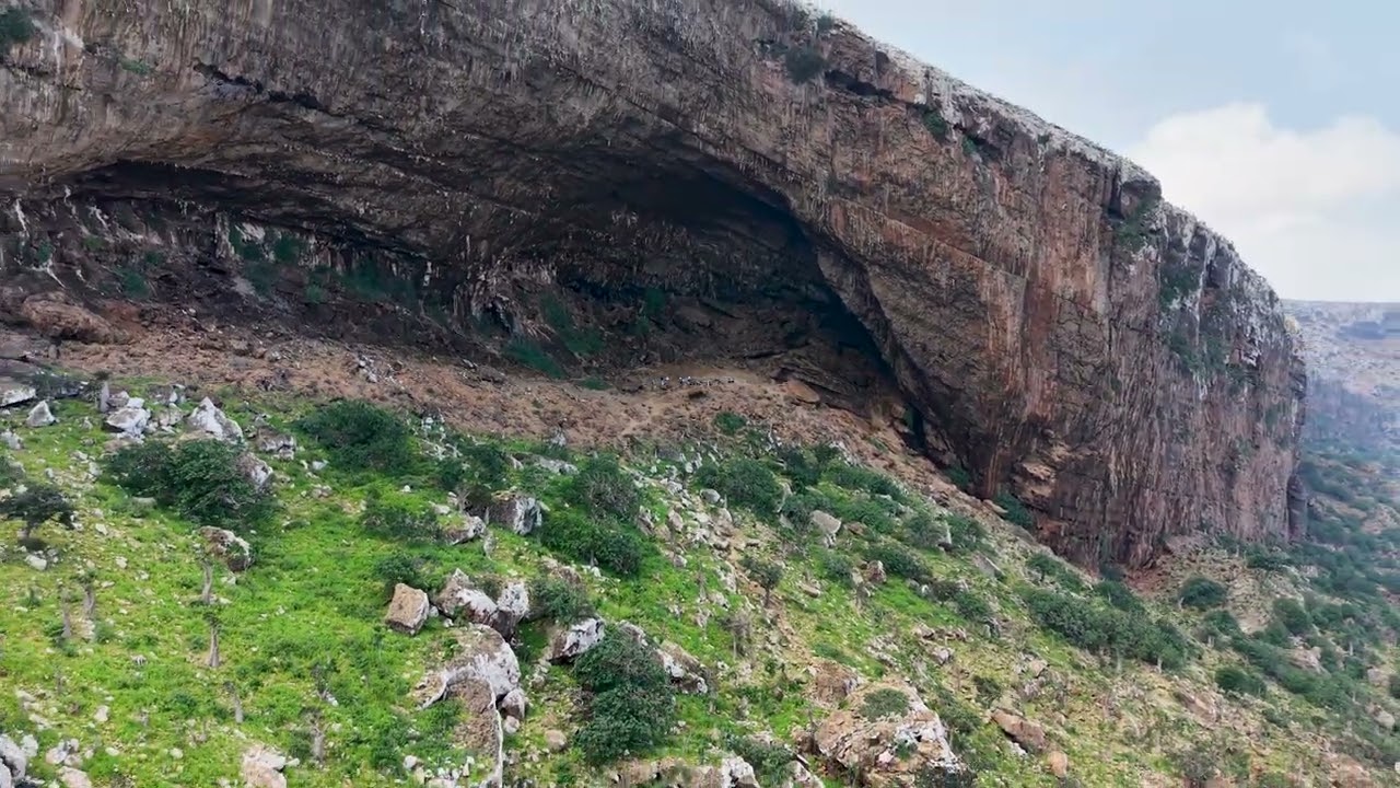 The journey to Hoq cave of Sokotra