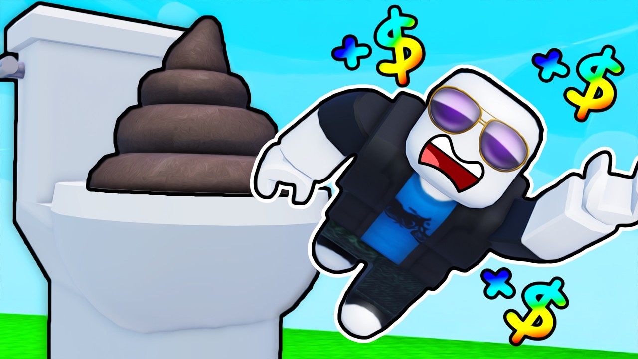 Roblox POOP and FALL...