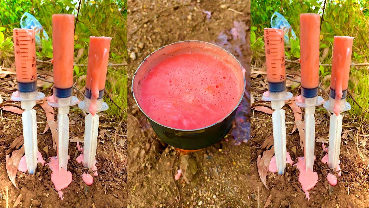 Survival Skills:The show SMART idea and USEFUL with make mini soap #skills #survival #camping