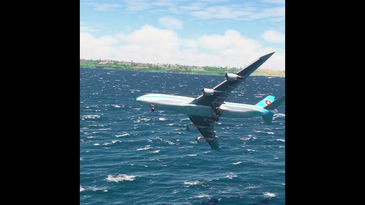 Airplane Emergency Landing at Airport Eps 548