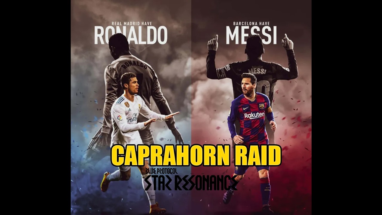 RONALDO AND MESSI RAID TANK POV -  Blue Protocol Star Resonance