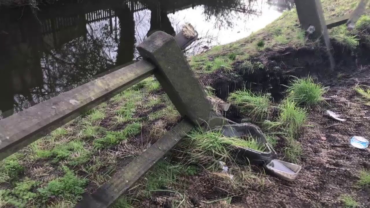 Fence damage at Town Street Upwell