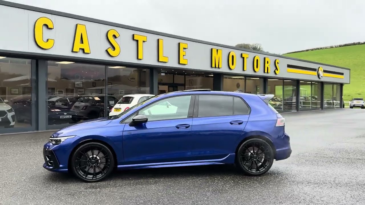 New VW GOLF R BLACK EDITION £62,500 Akrapovic / Sunroof / Leather / HUD for sale Castle Motors
