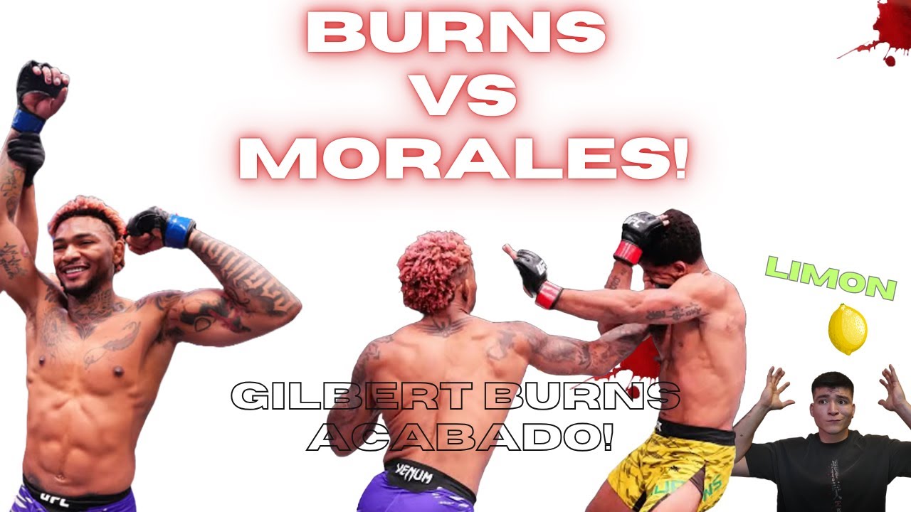 Michael Morales Destroza! Gilbert Burns Acabado?!