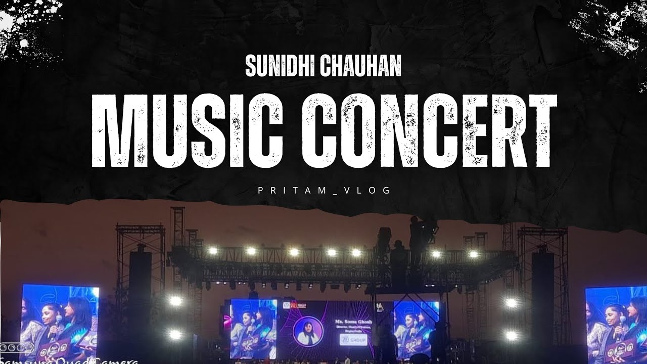|sunidhi chauhan concert in indira college of engineering pune|