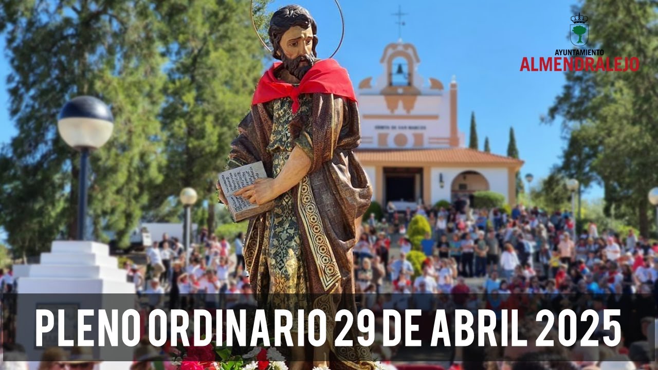 Pleno ordinario 29 de abril de 2025