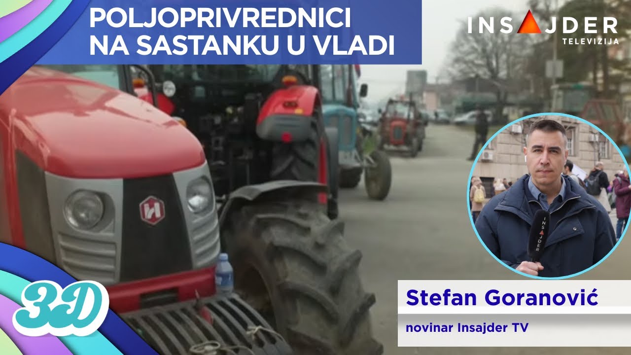 Građani i zborovi ispred Vlade Srbije: „Bez poljoprivrednika nema života“