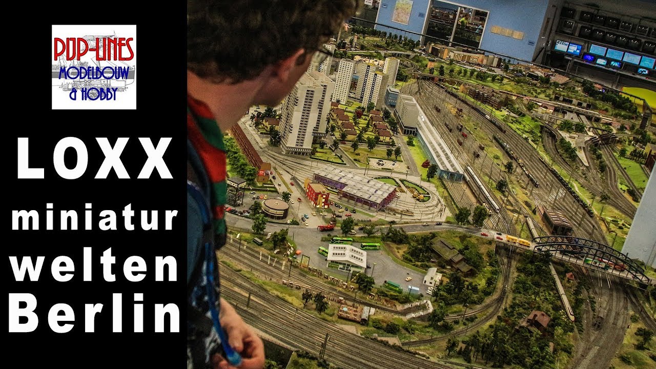 LOXX miniatur welten Berlin Alexa. Modelspoorbaan 1:87 H0