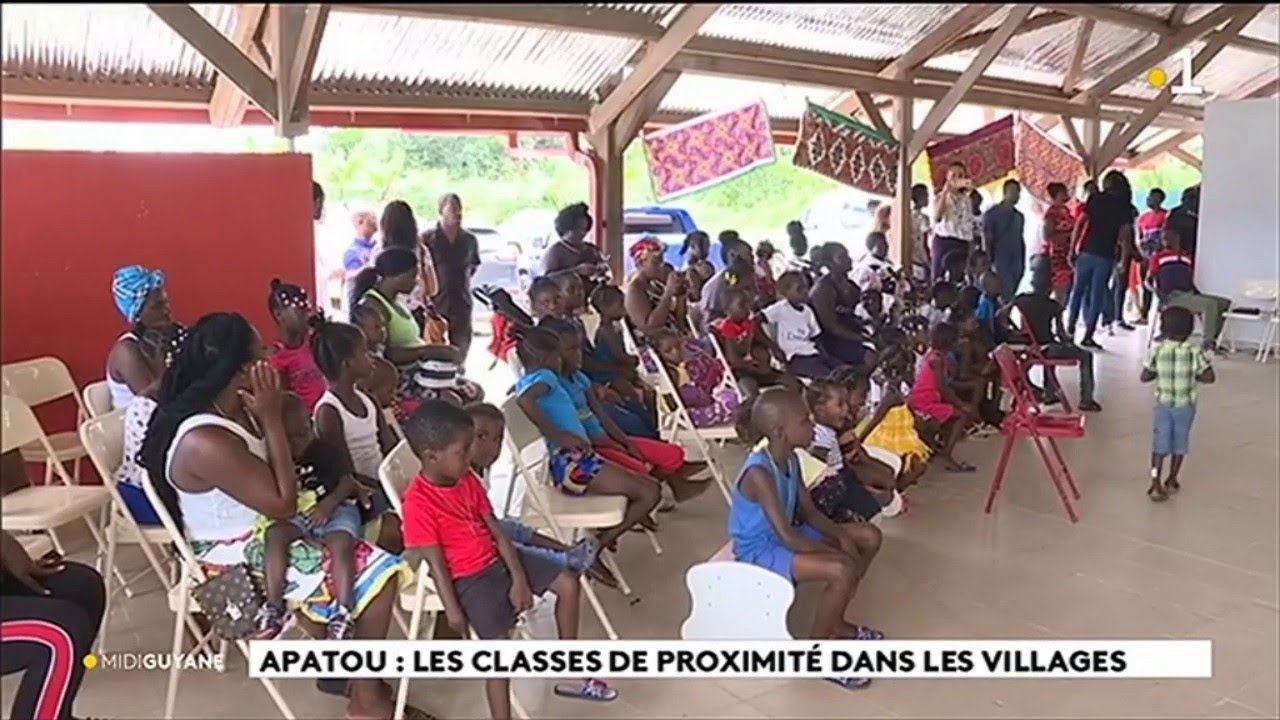 Apatou : les classes de proximité dans les villages