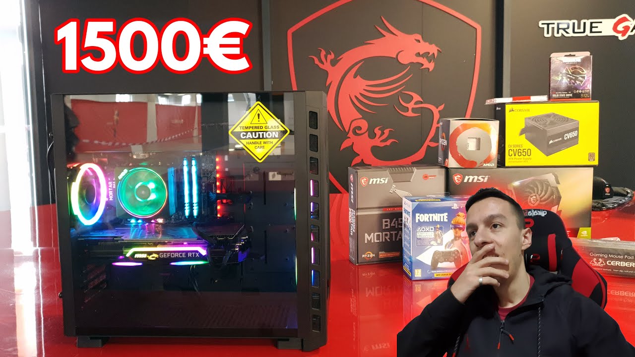 KOM BLE PC 1500€ - Setup Tour | Agon Gashi