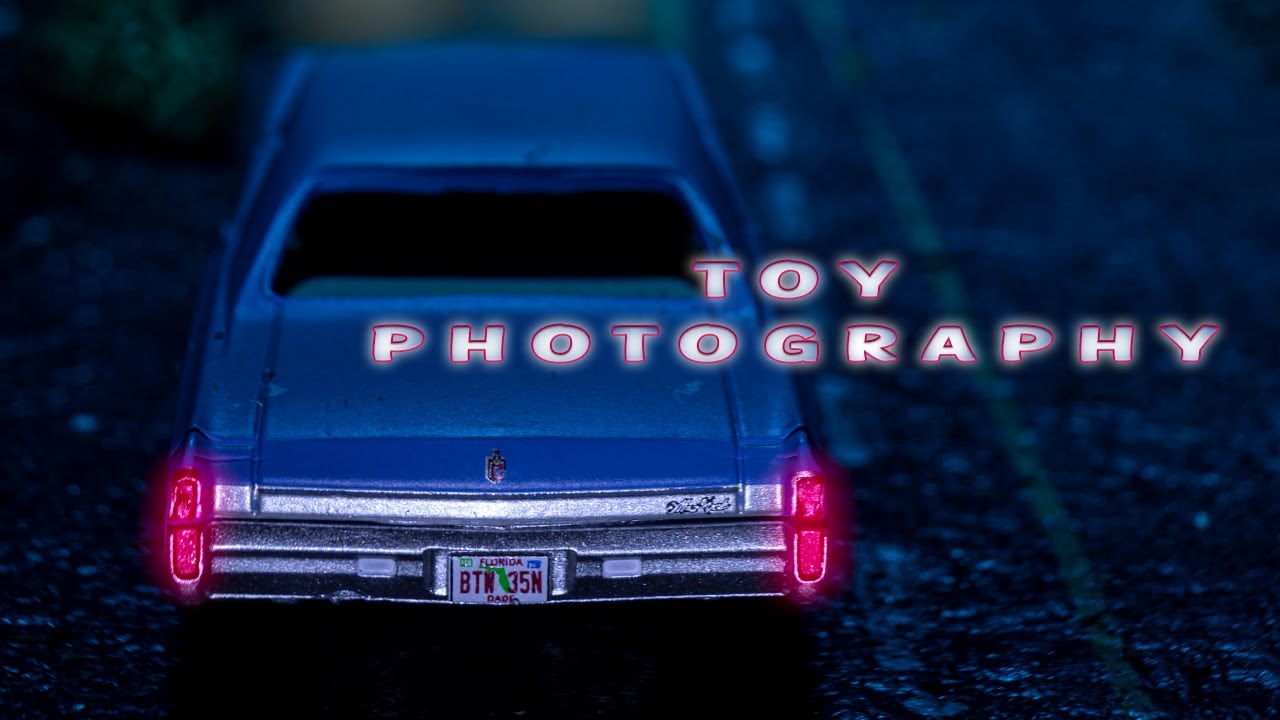 Toy Car Tabletop Photography